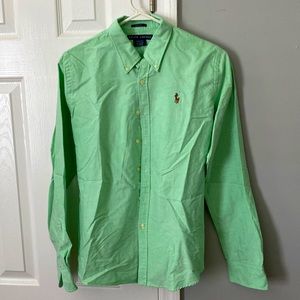 Ralph Lauren Women’s slim fit button down shirt, Like New